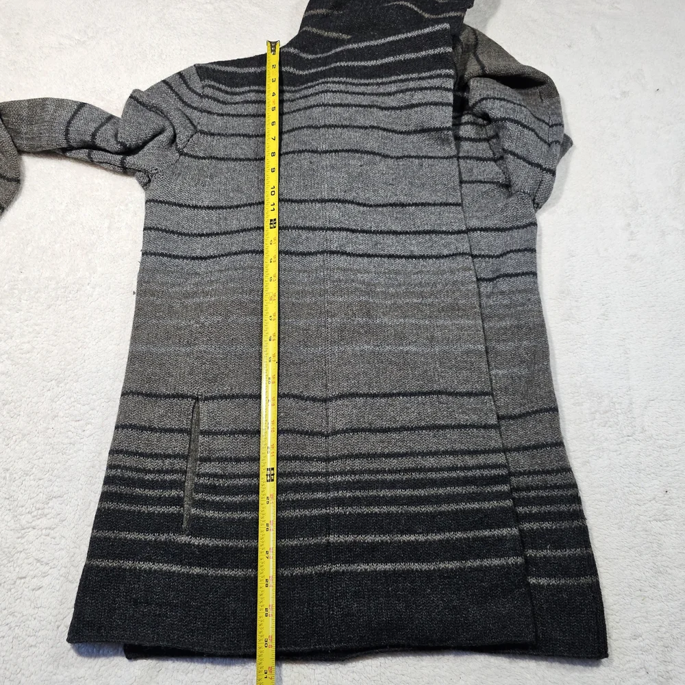 Vince Sophie Striped Cardigan Cashmere Wool Yak Alpaca Size S - Picture 13 of 13